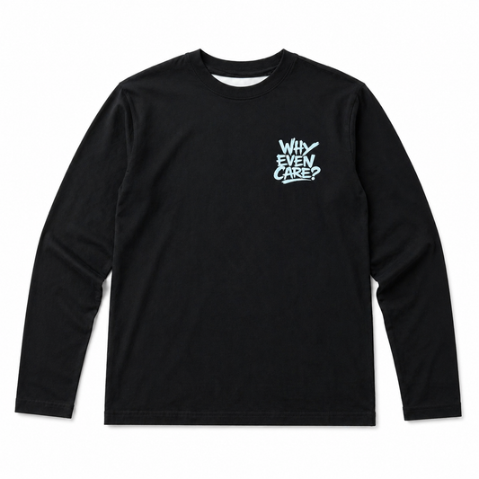 Long Sleeve Paint Brush Black/White