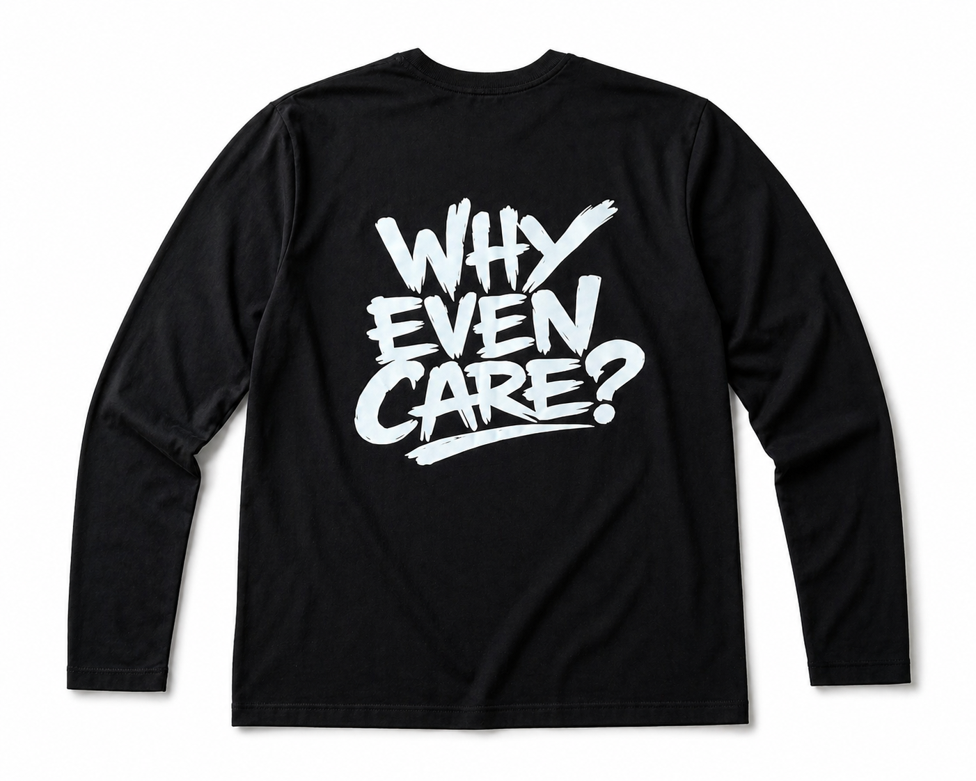 Long Sleeve Paint Brush Black/White